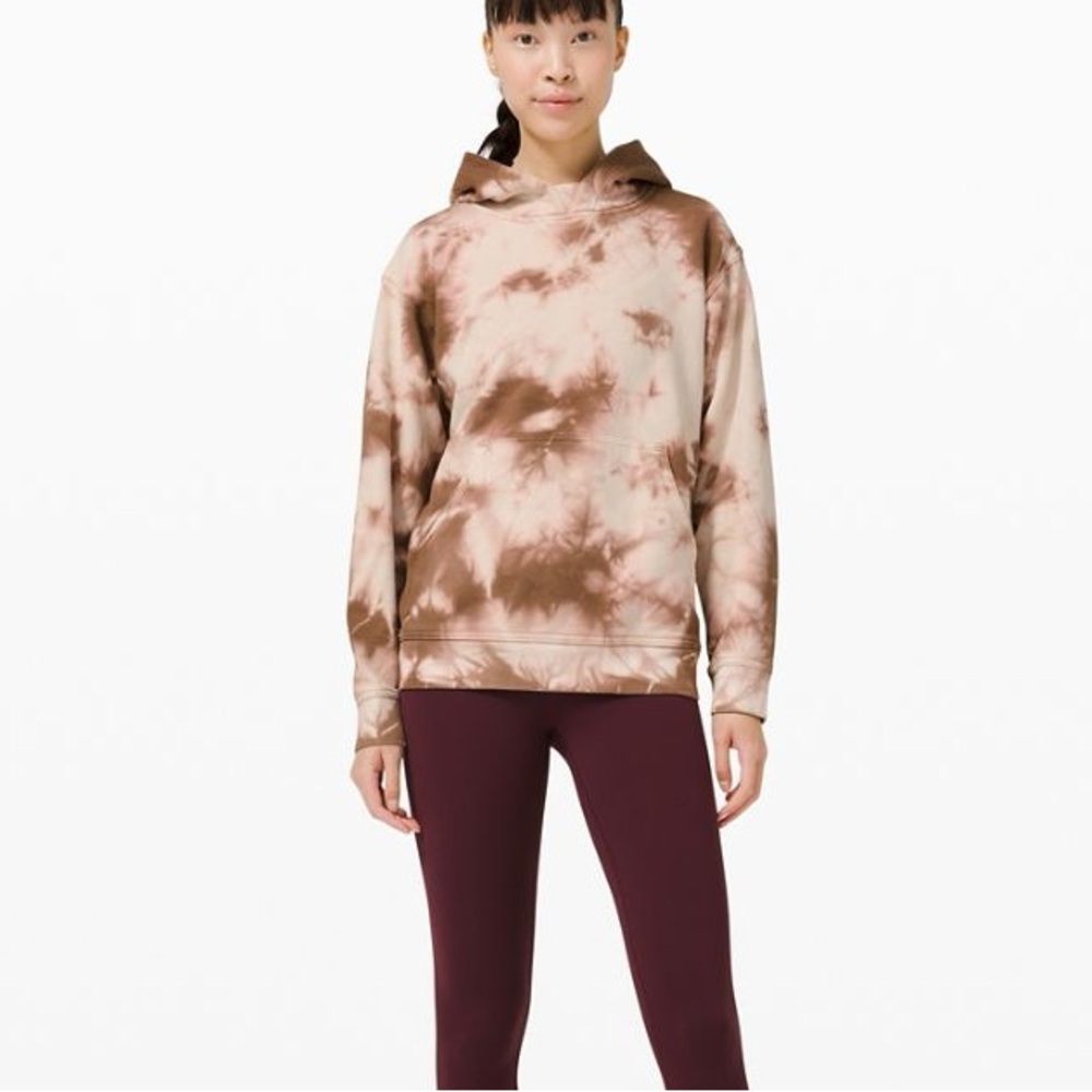 Lululemon All Yours Hoodie Earth Dye, EUC size 6